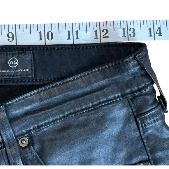 AG Leatherette The Legging Super Skinny Ankle Jeans - Picture 9 of 16